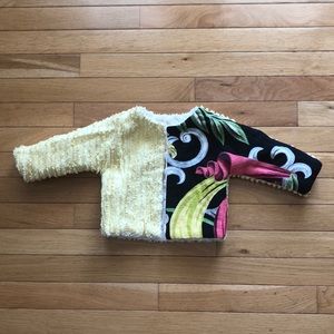 Custom made beach coverup Reversible Girls 3T